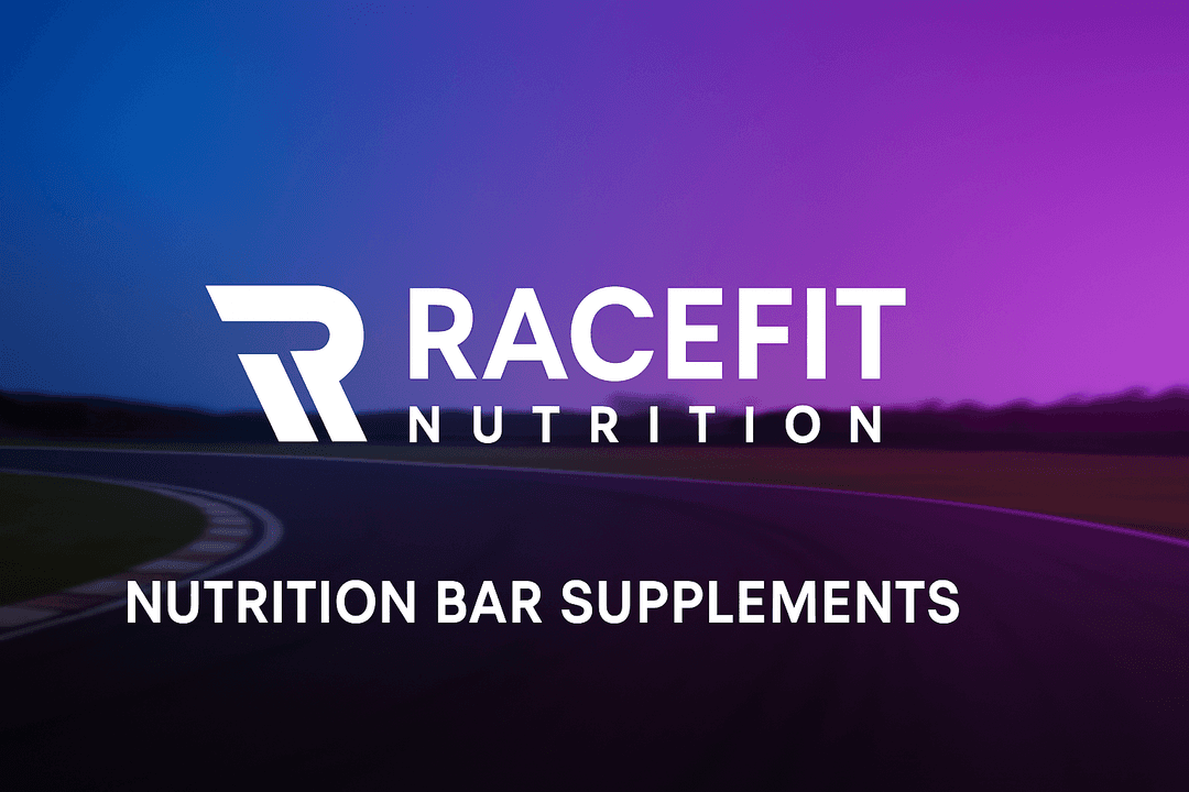 RaceFit Nutrition ad on Amy's car