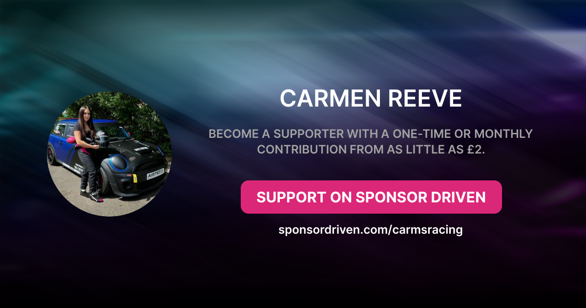 Carmen Reeve - Sponsor Driven