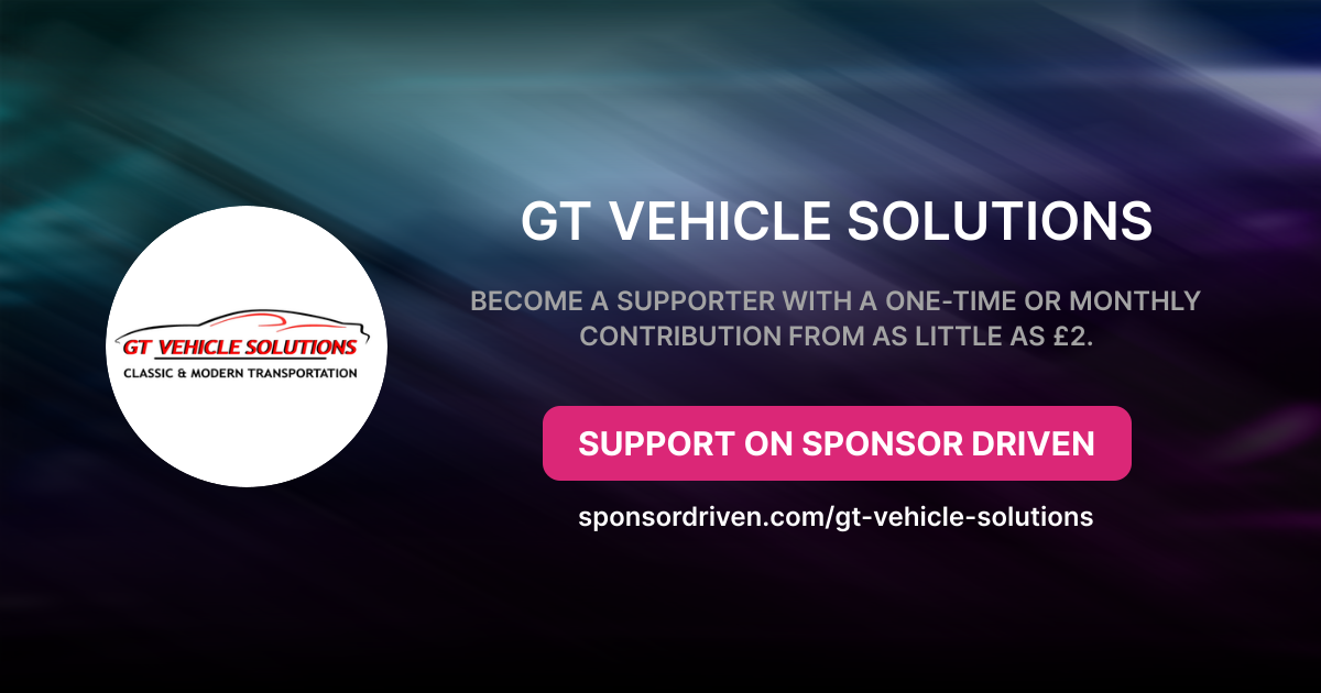 GT Vehicle Solutions - Sponsor Driven