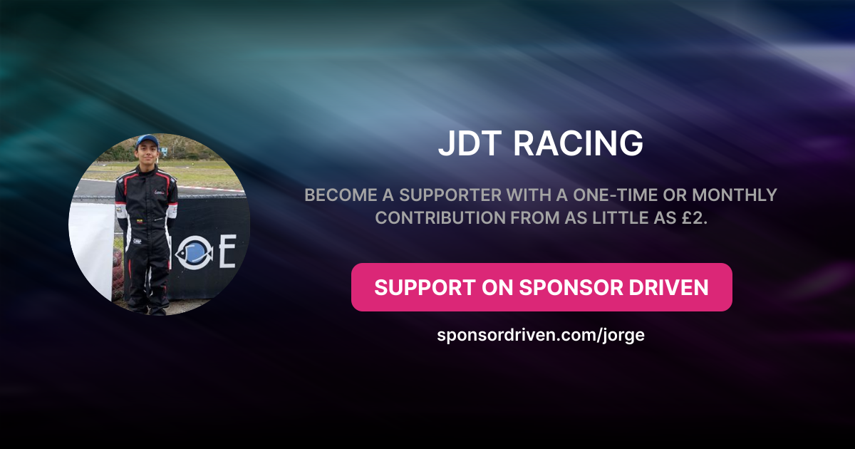 JDT Racing - Sponsor Driven